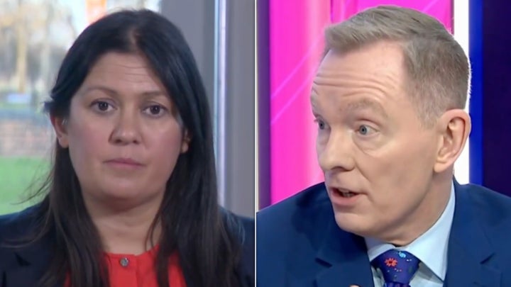 Lisa Nandy said she disagreed with her junior minister Chris Bryant