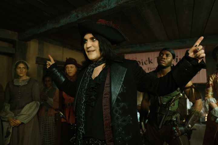 Noel Fielding as Dick Turpin in Apple TV+'s historical comedy