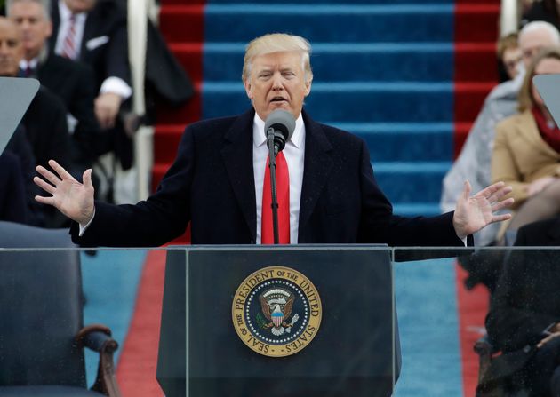 Donald Trump at his last inauguration on January 20, 2017.