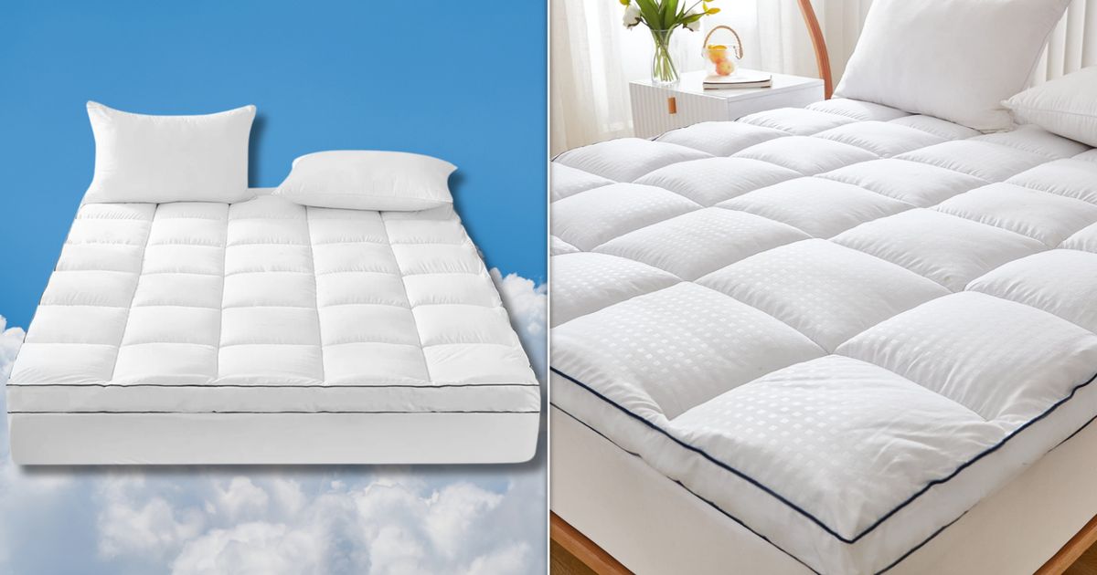 This Ache-Relieving Mattress Topper Is Just $37 At Walmart