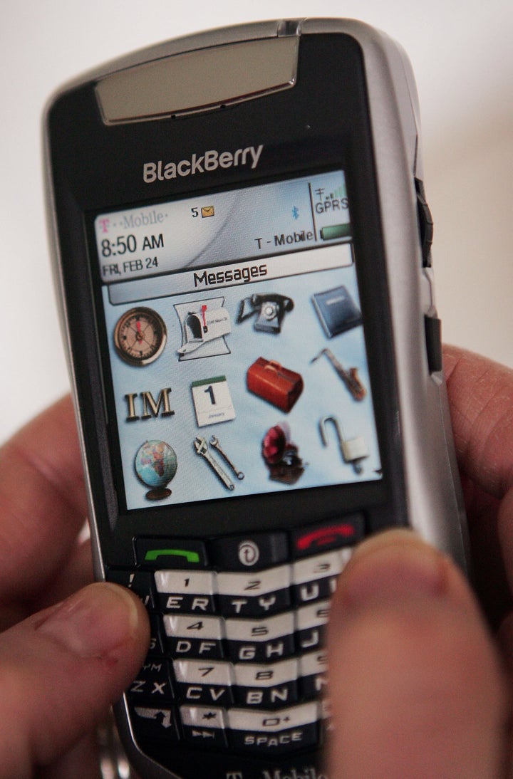 Typing a text was time-consuming even on a BlackBerry.