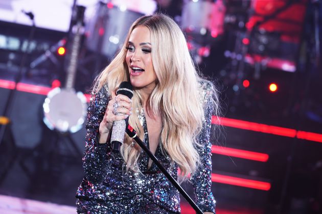 Carrie Underwood at Dick Clark's New Year's Rockin' Eve with Ryan Seacrest 2025 held in Times Square on December 31, 2024, in New York, New York. (Photo by John Nacion/Penske Media via Getty Images)