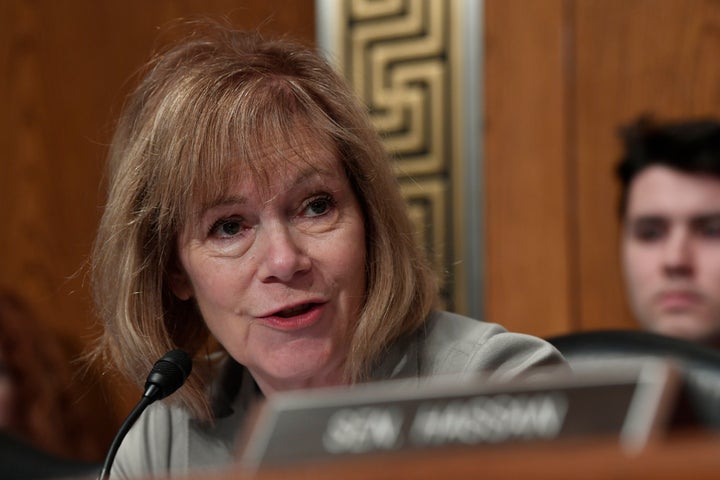 Sen. Tina Smith (D-Minn.), shown her at a Senate hearing in September 2019, predicts people will become more engaged as they see what actions come from the White House.