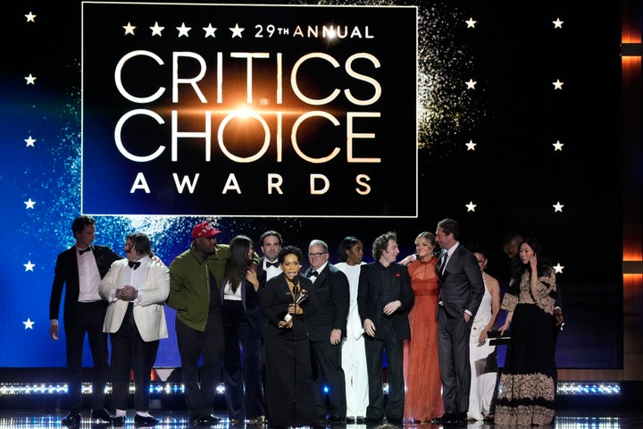 Critics Choice Awards, 14 Ιανουαρίου 2024, Barker Hangar, Σάντα Μόνικα, Καλιφόρνια. (AP Photo/Chris Pizzello)