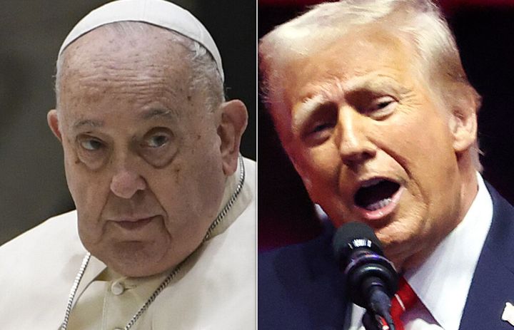 Pope Francis, Donald Trump