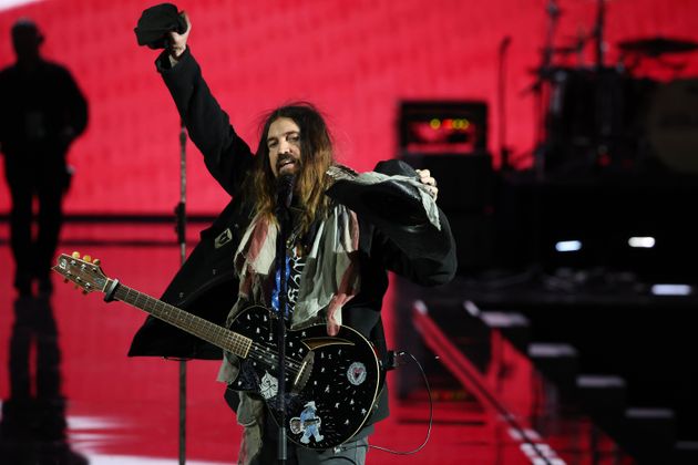 Billy Ray Cyrus performing during the Liberty Inaugural Ball