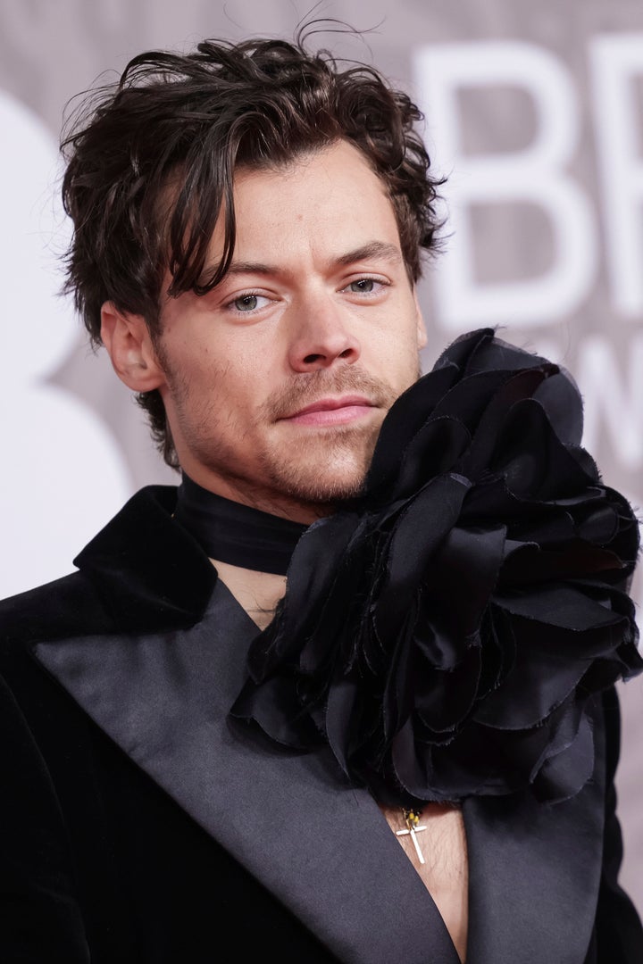 Harry Styles at the 2023 Brit Awards