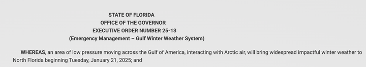 It's now the "Gulf of America," according to Gov. Ron DeSantis and the state of Florida.