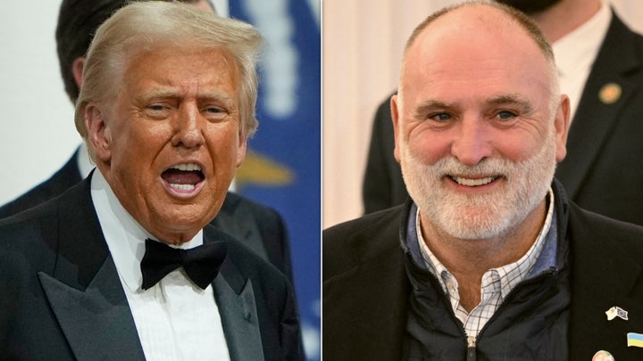 President Donald Trump (left) proclaimed Monday that he fired chef José Andrés (right) but Andrés said he had already resigned at the end of his term.