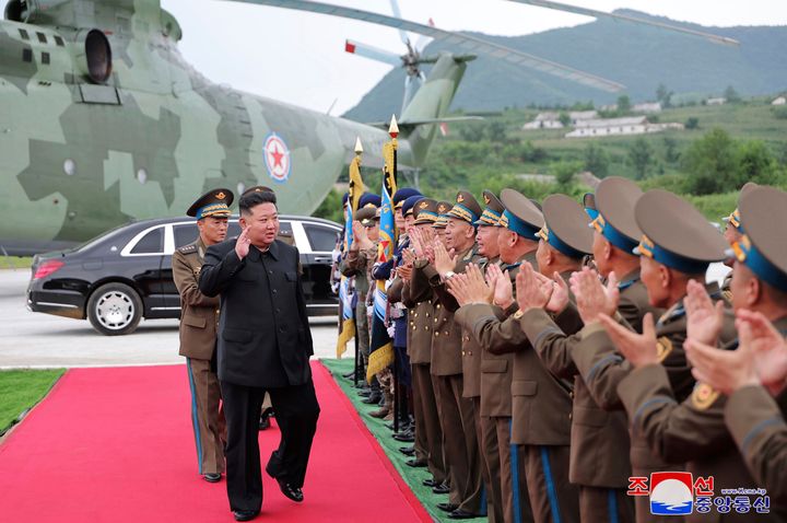 North Korean leader Kim Jong Un struck a "mutual defence" deal with Vladimir Putin last year.