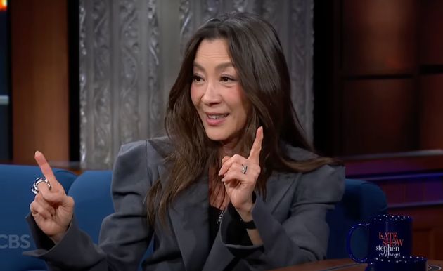 Michelle Yeoh on Late Night With Stephen Colbert