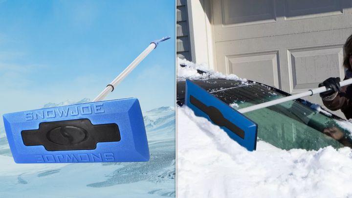 This tool removes and scrapes snow from your vehicle in a jiffy. It's on sale now at Target, Walmart and Amazon.