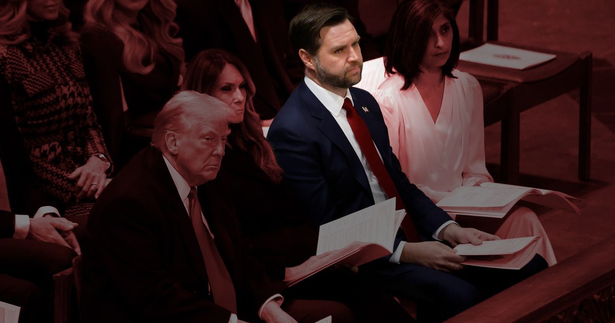 Here's What JD Vance's Body Language Said During THAT Sermon, According To Experts