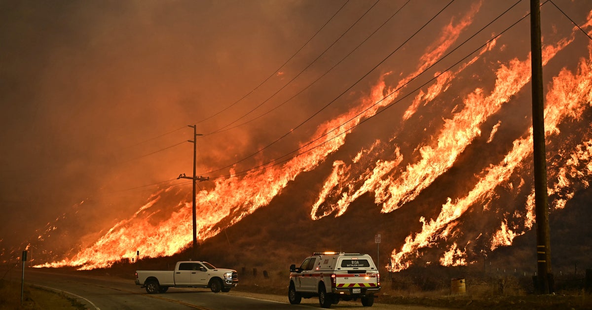 Over 50,000 Under Evacuation Orders Or Warnings As Wildfire Imperils Homes North Of Los Angeles