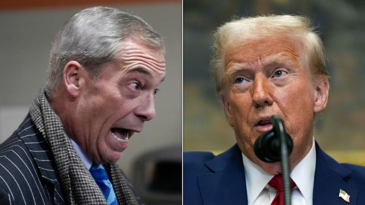 Nigel Farage and Donald Trump