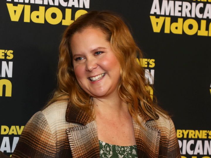 Amy Schumer at Broadway reopening of "David Byrne's American Utopia" 