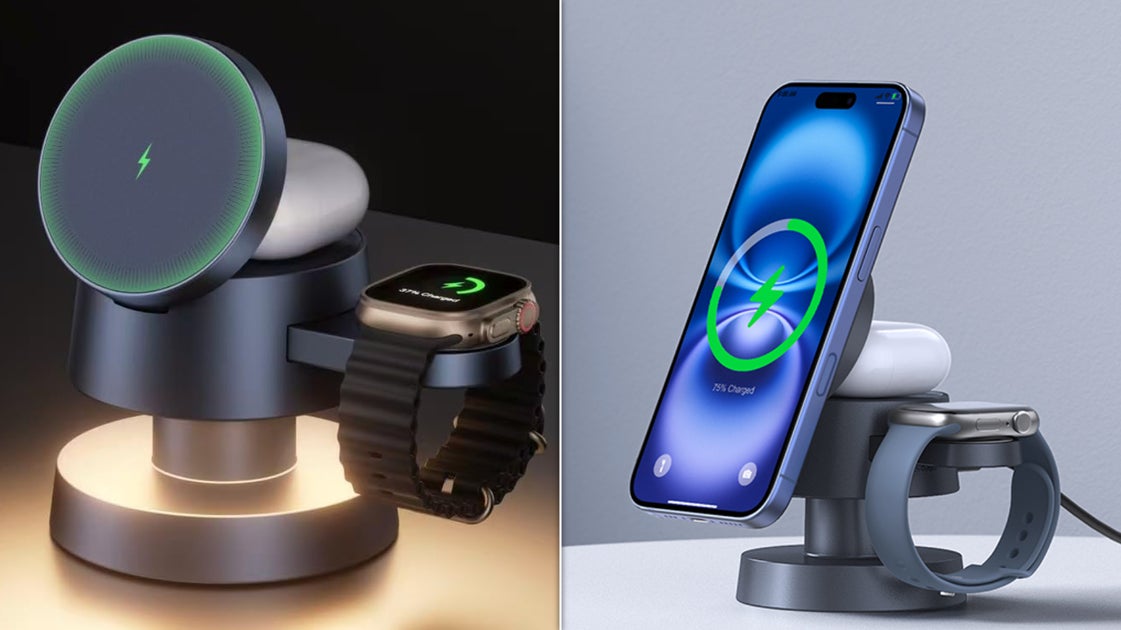 This Nightlight Apple Charging Station Is 40% Off