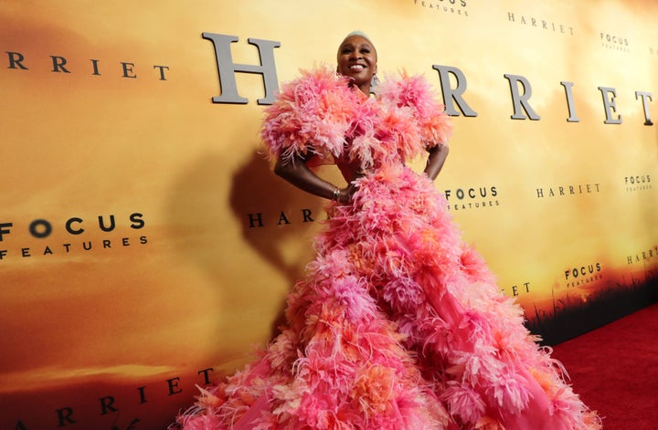 Erivo seen at Focus Features LA Premiere of 'Harriet' in 2019.