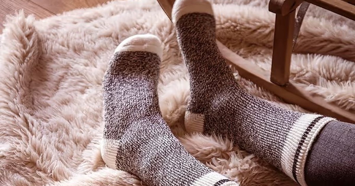 I Have Circulation Issues And These Cozy Socks Actually Keep My Feet Warm