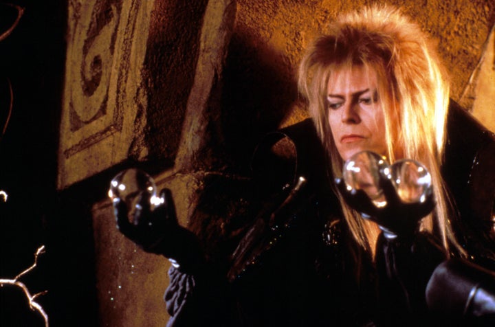 David Bowie as Jareth, the Goblin King, in Labyrinth