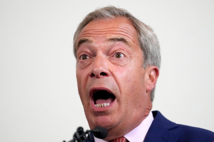 Nigel Farage leader of Reform UK Party