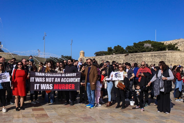 Συγκέντρωση διαμαρτυρίας στη Μάλτα