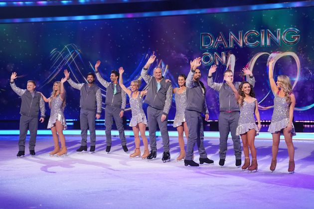 The celebrty cast of Dancing On Ice 2025