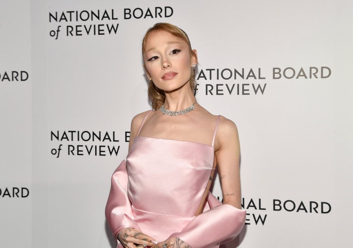 Ariana Grande at the National Board of Review Awards gala earlier this month