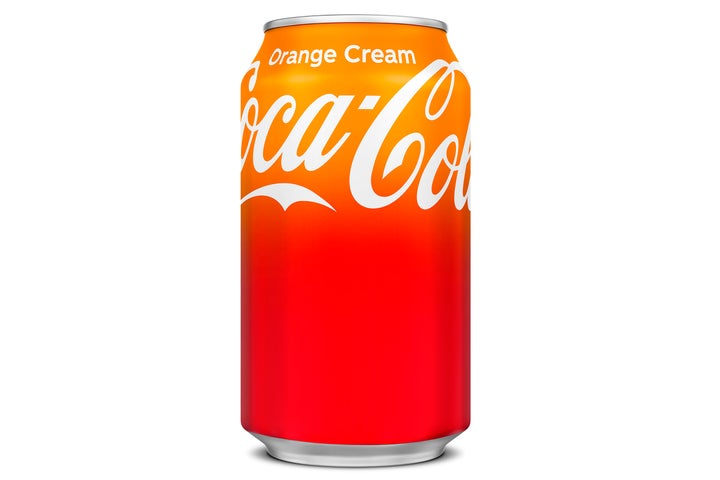 This undated photo shows Coca-Cola Orange Cream. (Coca-Cola via AP)