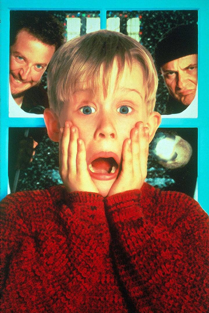 Macaulay Culkin, Joe Pesci and Daniel Stern in Home Alone