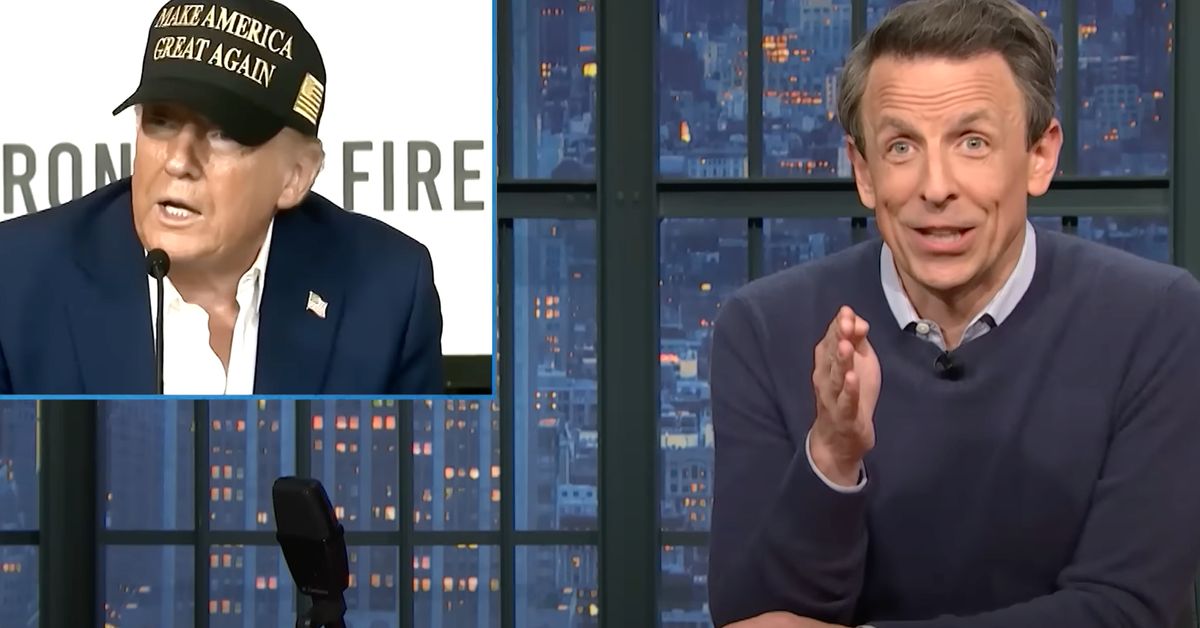 Seth Meyers Never Wants Donald Trump To Say These 2 Words ‘Ever Again’