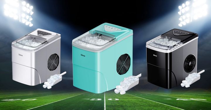 This portable countertop ice maker is discounted with a coupon right now at Amazon.