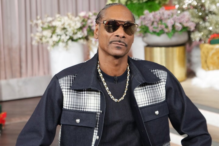 Rapper Snoop Dogg appears on "The Jennifer Hudson Show" on Dec. 2, 2024, in Burbank, California.