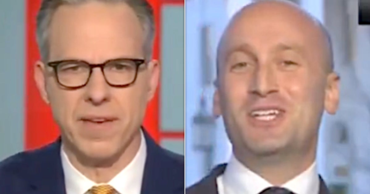 NextImg:Stephen Miller Tries To Flummox Jake Tapper With Infuriating Spin Tactics