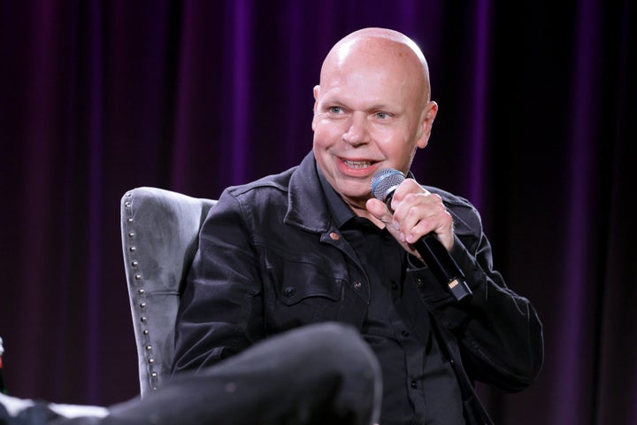 Music personality Matt Pinfield, seen here in 2024, has been placed under a temporary conservatorship after suffering a debilitating stroke.