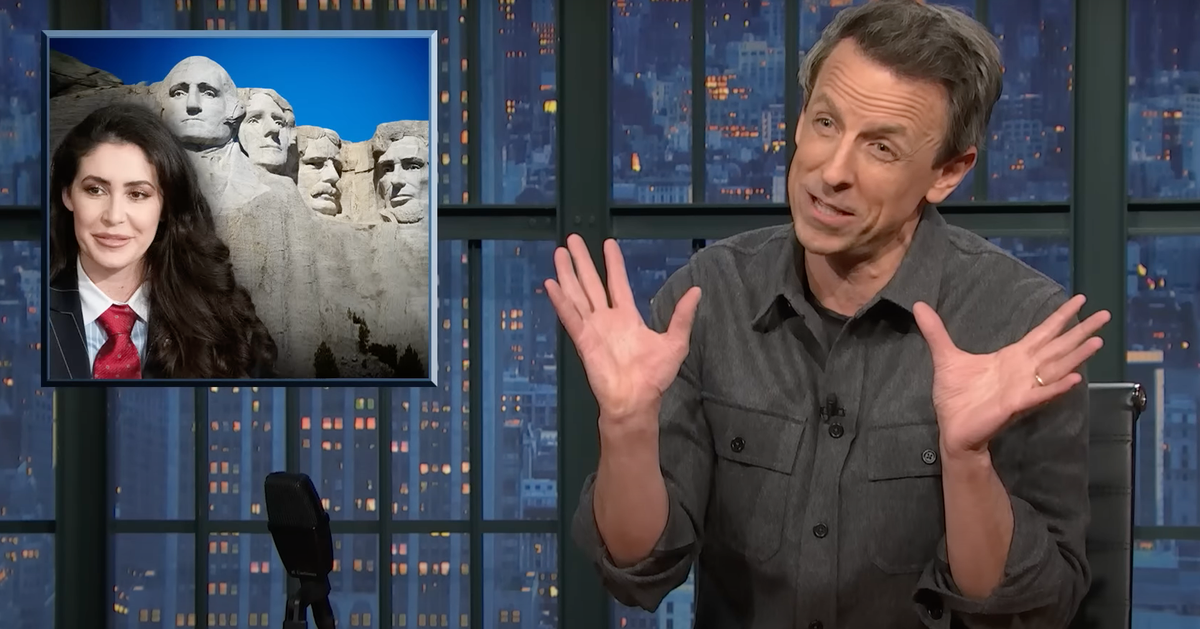 NextImg:Seth Meyers Bursts Republicans' Bubble Over Their 'Epic' Tribute To Trump