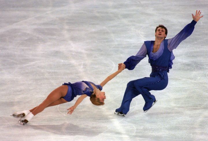 Shishkova and Naumov won the world championships in pairs figure skating in 1994.