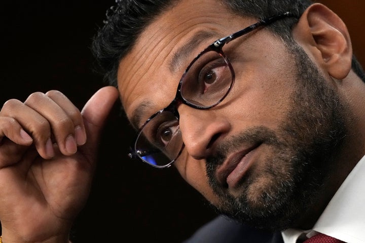 Kash Patel, President Donald Trump's choice to be director of the FBI, appears before the Senate Judiciary Committee for his confirmation hearing, at the Capitol in Washington, Thursday, Jan. 30, 2025.