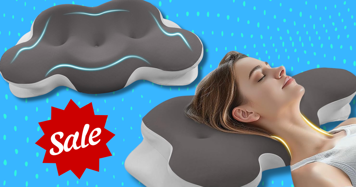 NextImg:This Pillow Provides ‘Life-Changing Comfort And Neck Pain Relief’ And It’s Under $50 Today