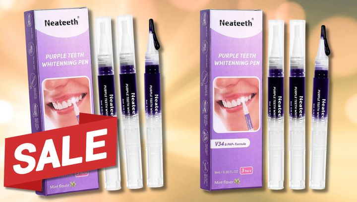 These fast-acting teeth whitening pens are under $10 with a coupon.