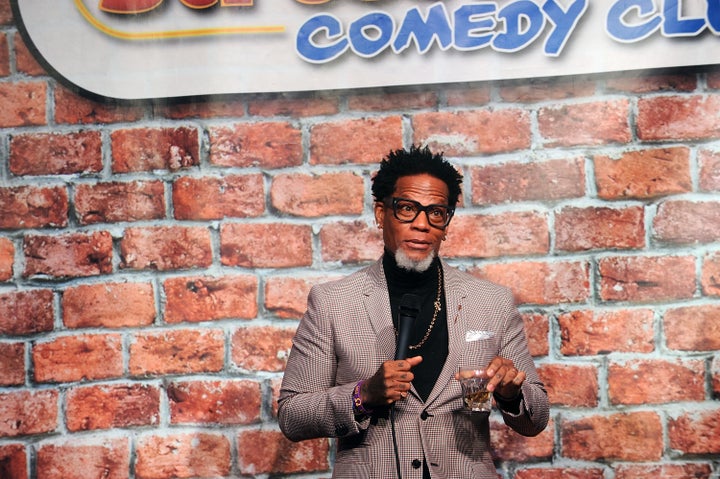 D.L. Hughley performs at The Stress Factory Comedy Club on Nov. 27, 2020, in New Brunswick, New Jersey.