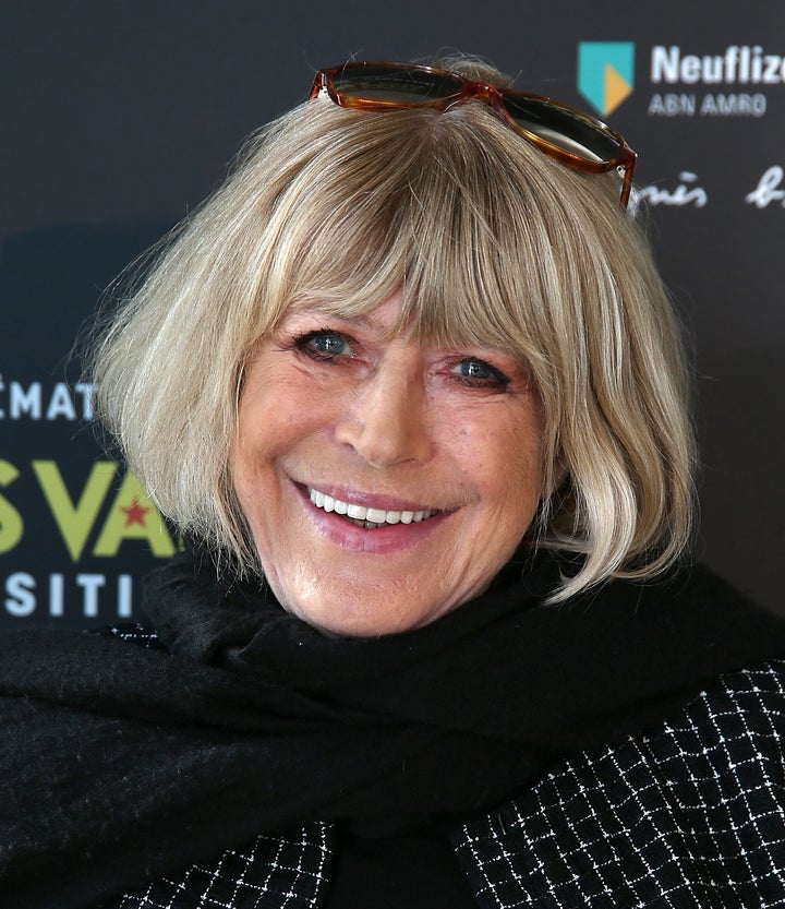 Faithfull at the Gus Van Sant Retrospective in Paris in 2016.