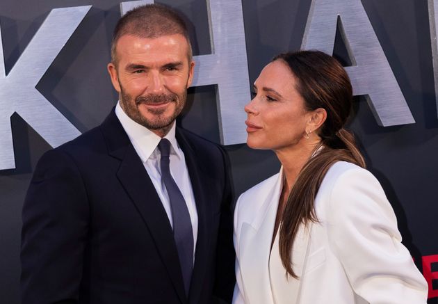 David and Victoria Beckham in October 2023