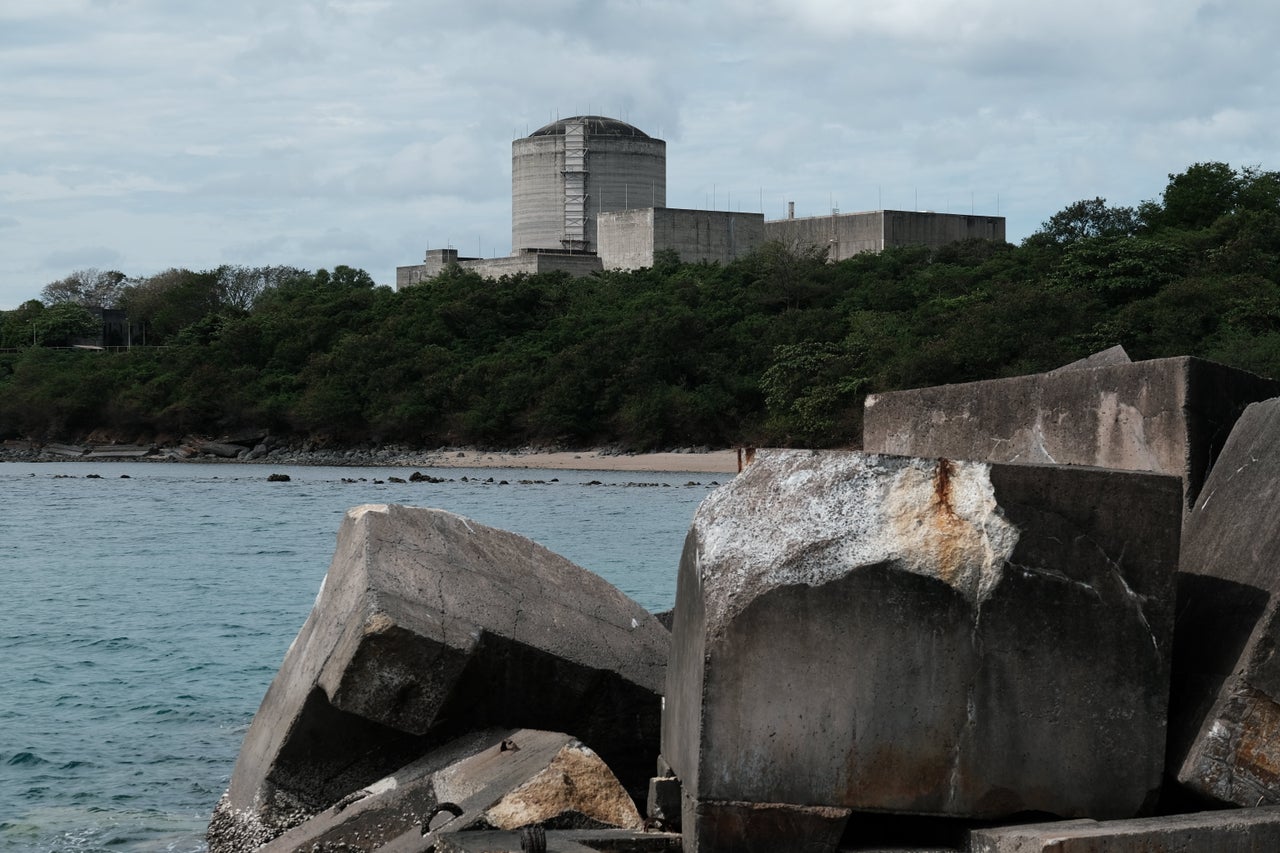 The Bataan Nuclear Power Plant, back, in Bataan, the Philippines, on Thursday, Dec. 1, 2022. The nuclear power plant on the Philippines western coast has sat idle for nearly four decades, costing billions of dollars and never producing a watt of electricity. Now, its at the center of a debate over whether the nation should finally adopt atomic energy.