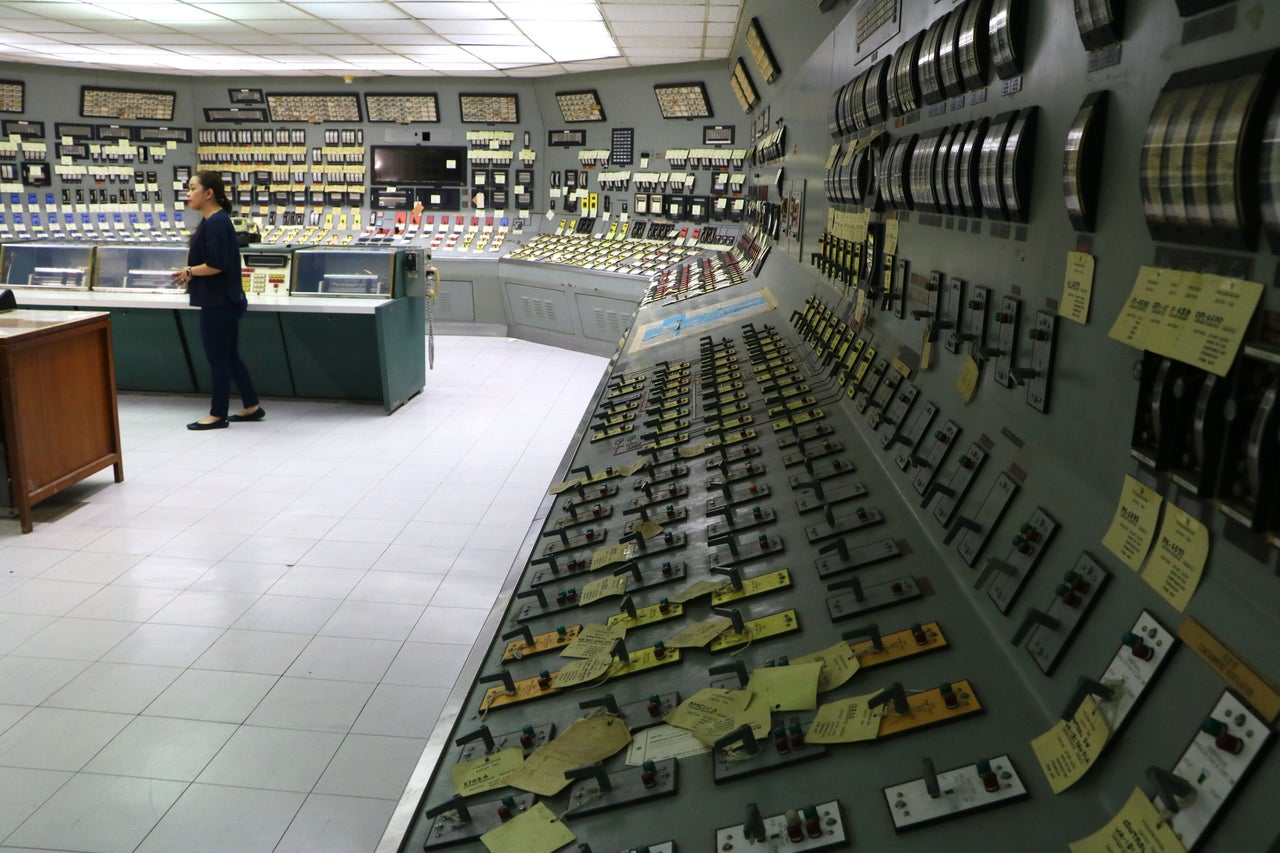 The Operation Room / Control Room of Bataan Nuclear Power Plant that is subject for the proposed alternative source of new energy and studied led by Committee Chairman of Energy Sen. Sherwin Gatchalan during the briefing conferences about the use of Bataan Nuclear Power at the office of Bataan Nuclear Power Plant in Morong Bataan. Bataan Nuclear Power Plant is a nuclear power plant, completed but never fueled, on Bataan Peninsula, 100 kilometers (62 mi) west of Manila in the Philippines. 