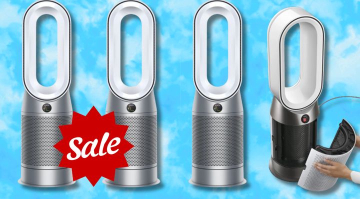 Snag the Dyson air purifier and heating and cooling fan for $349.99 at Walmart.