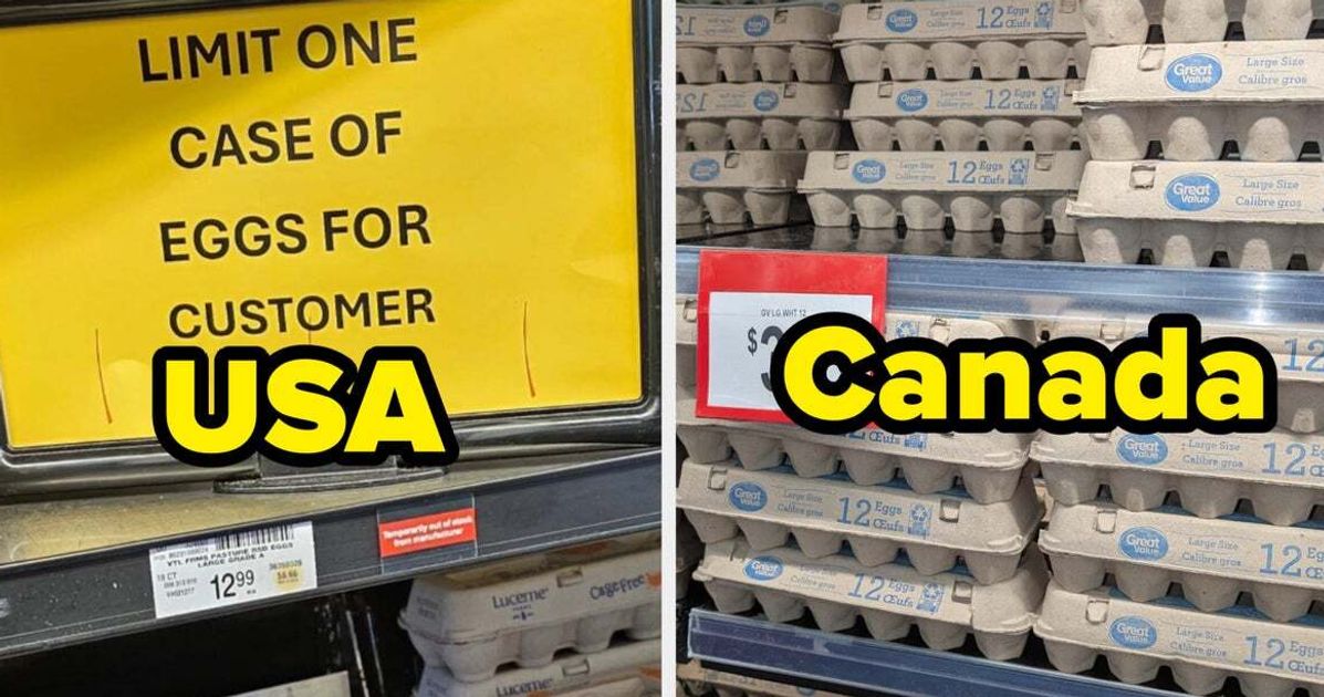 People Cannot Believe The Price Of Eggs In Canada Compared To The US