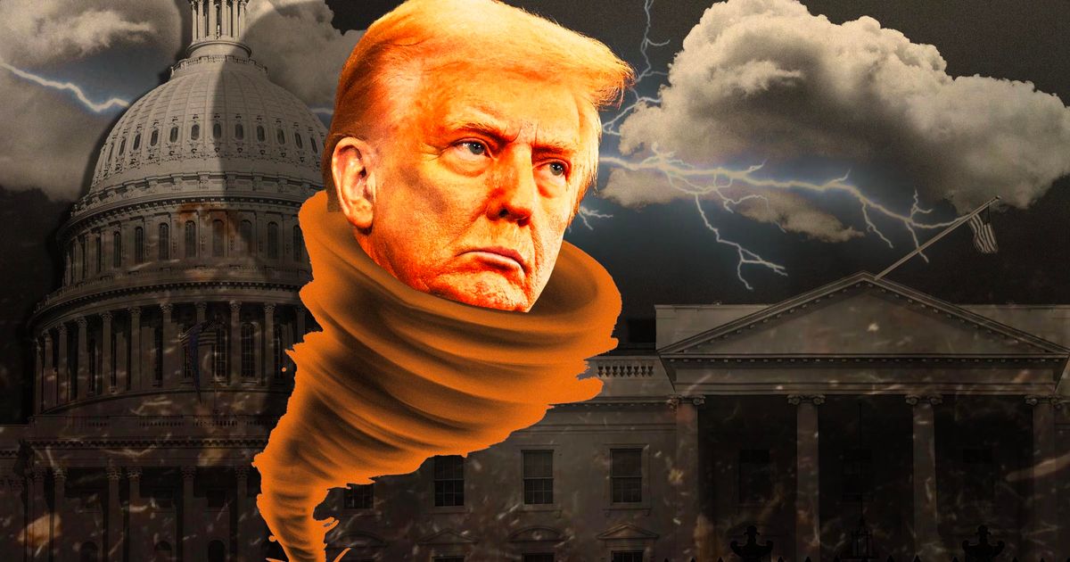 Inside Trump's Second-Term Torrent Of Chaos