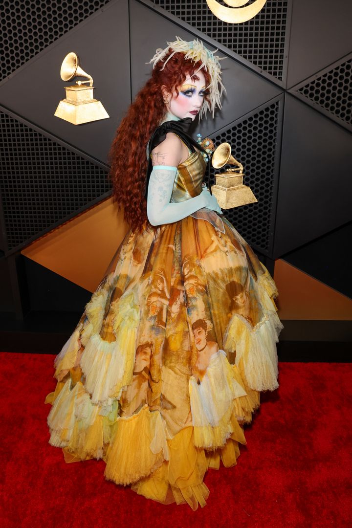 People Are All Saying The Same Thing About This Pic Of Chappell Roan On The Grammys Red Carpet