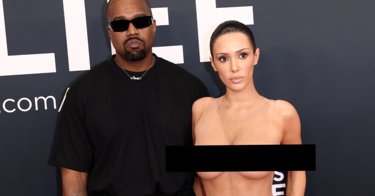 Kanye West's Wife, Bianca Censori, Sparks Outrage With NSFW Grammys Look